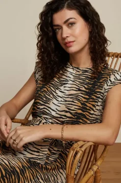 King Louie Jurken<Betty Dress Loose Fit Kallina Golden Brown