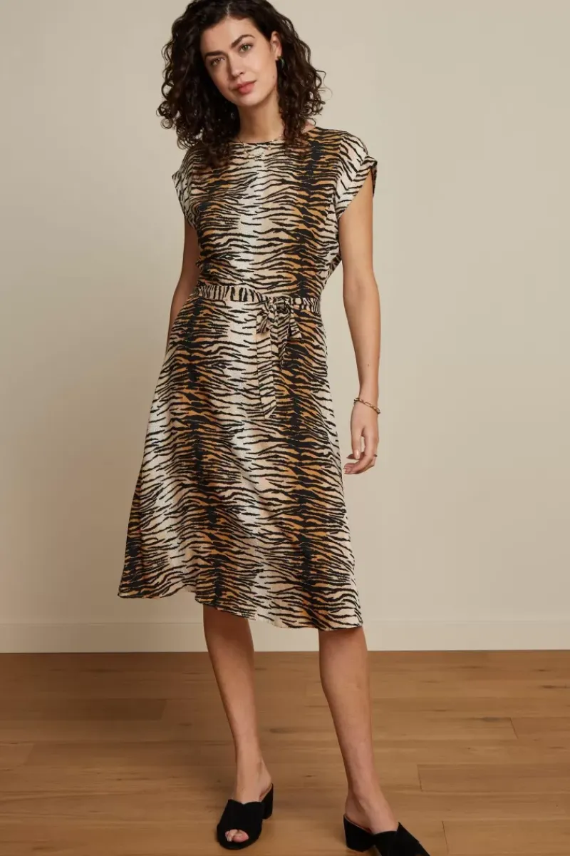 King Louie Jurken<Betty Dress Loose Fit Kallina Golden Brown