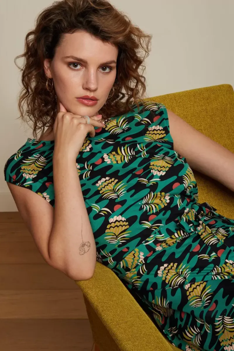 King Louie Jurken<Betty Dress Pica Black