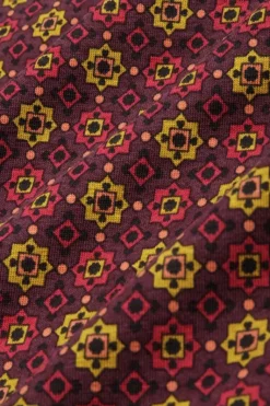 King Louie Jurken<Betty Dress Rogers Bordeaux Red