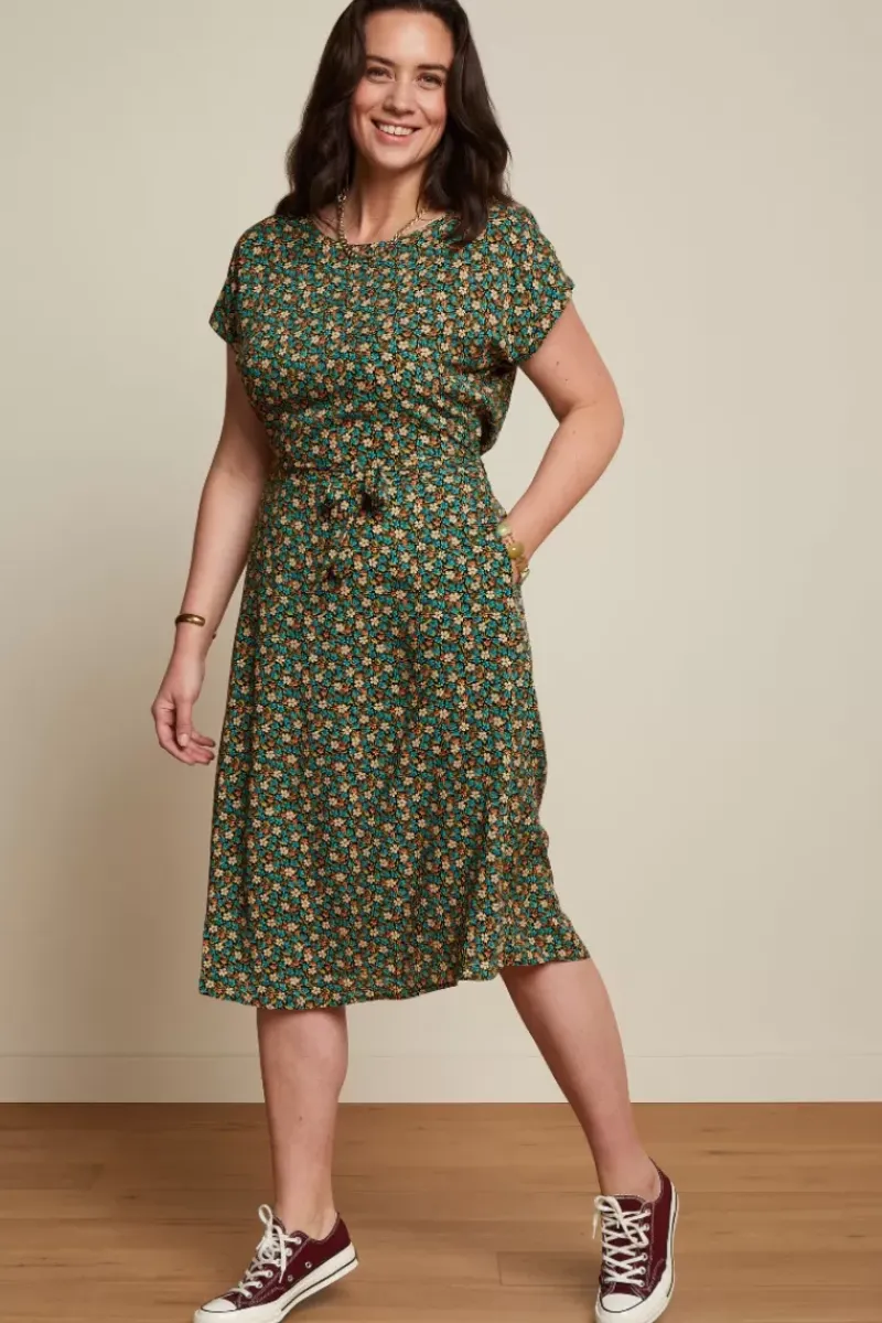 King Louie Jurken<Betty Loose Fit Dress Caliente Atlantis Green