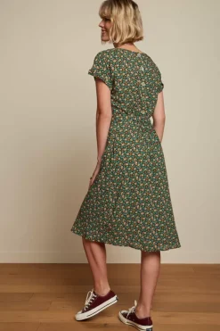 King Louie Jurken<Betty Loose Fit Dress Caliente Atlantis Green