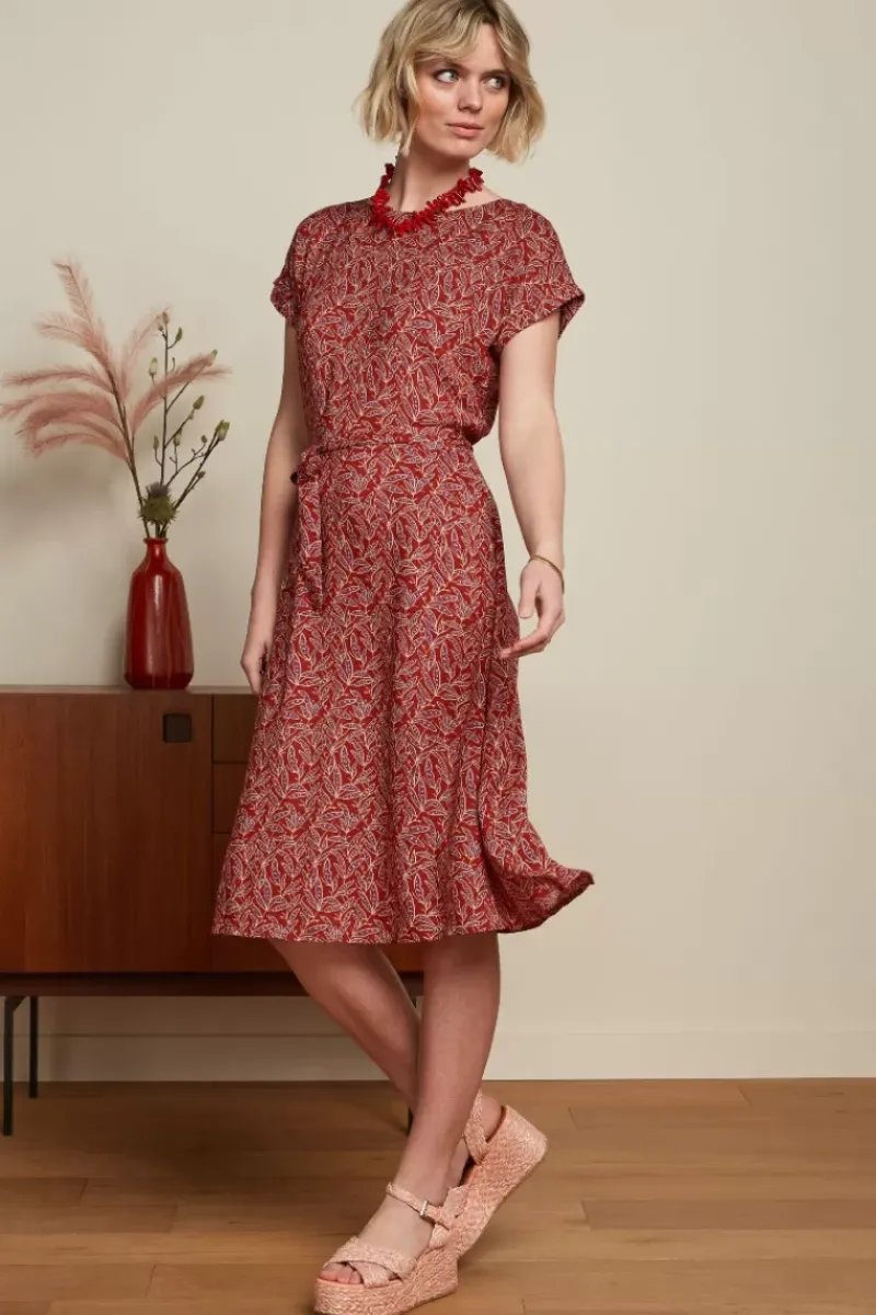 King Louie Jurken<Betty Loose Fit Dress Pereira Spicy Brown