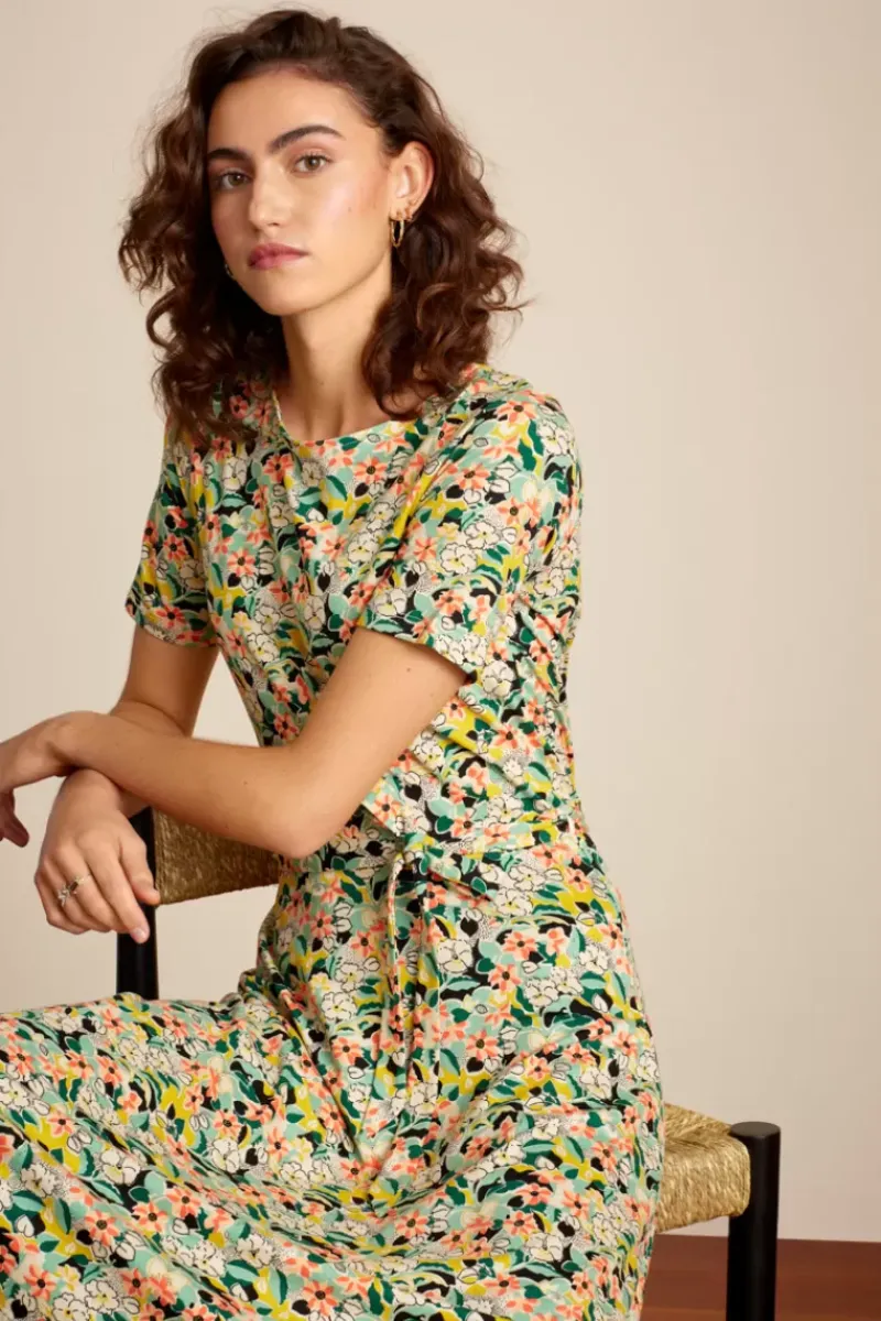 King Louie Jurken<Betty Party Dress Pomelo Mineral Green