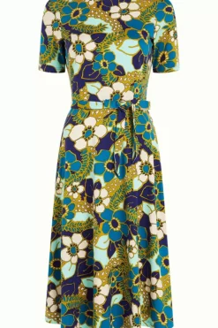 King Louie Jurken<Betty Party Dress Selena Deep Blue