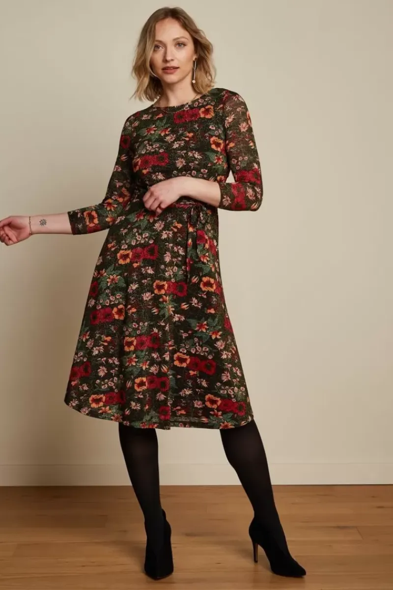 King Louie Jurken<Betty Party Dress Swanson Black