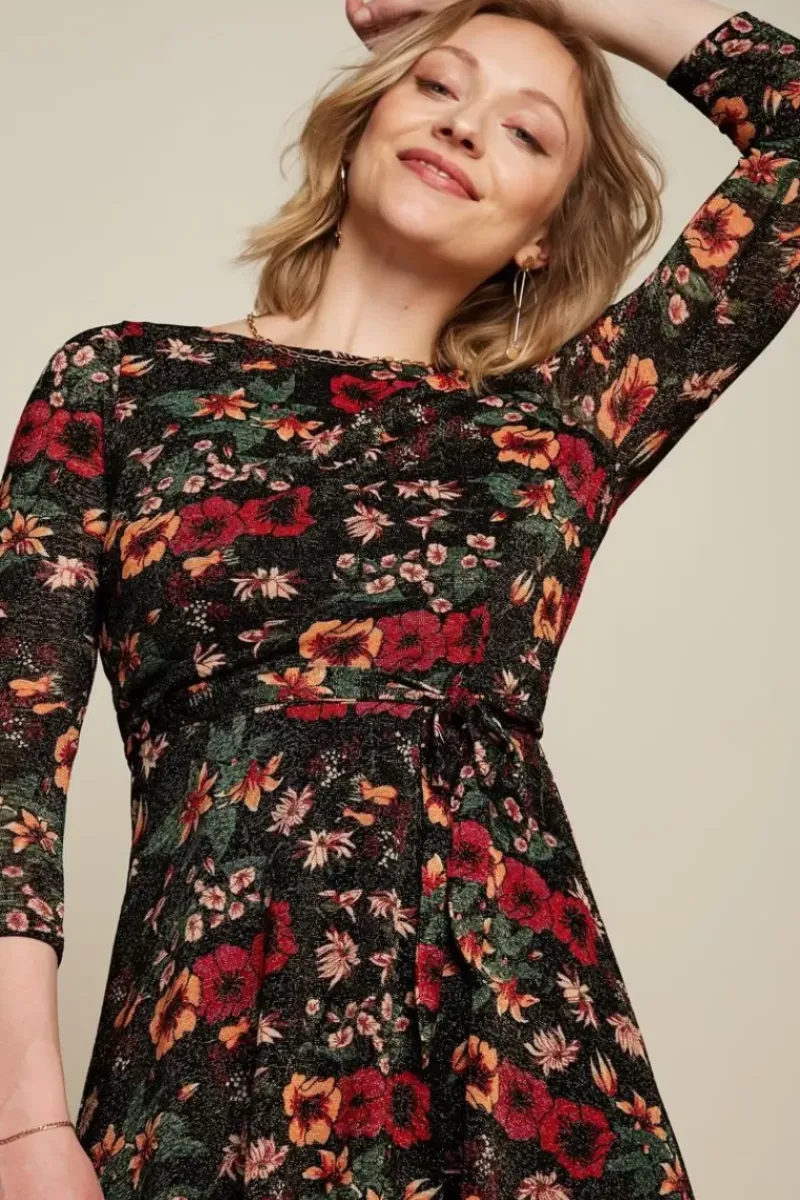 King Louie Jurken<Betty Party Dress Swanson Black