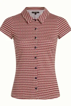 King Louie Blouses<Blouse Callaloo Chili Red