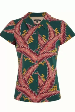 King Louie Blouses<Blouse Monserrat Dragonfly Green