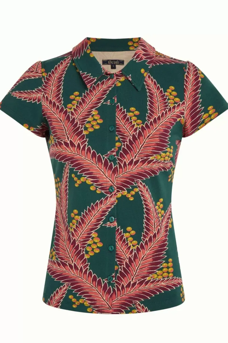 King Louie Blouses<Blouse Monserrat Dragonfly Green