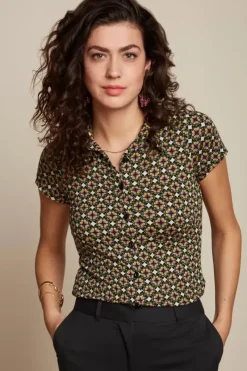 King Louie Blouses<Blouse Tortola Jade Green