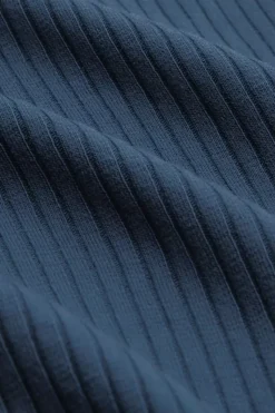 King Louie Blouses<Blouse Uni Rib Sailor Blue