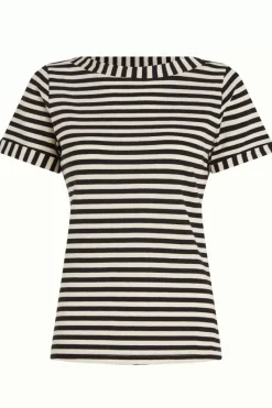 King Louie Tops & Shirts<Boatneck Top Chopito Stripe Black