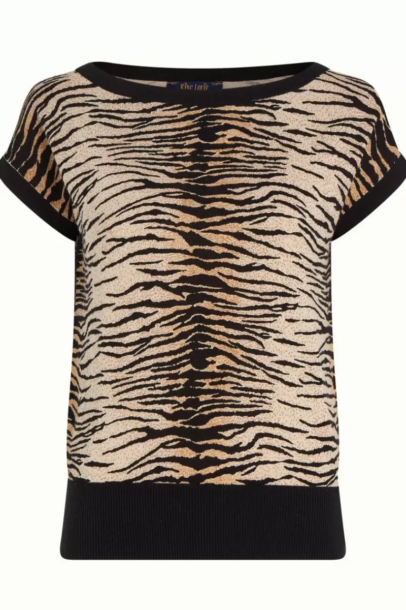 King Louie Tops & Shirts<Boatneck Top Kallina Black