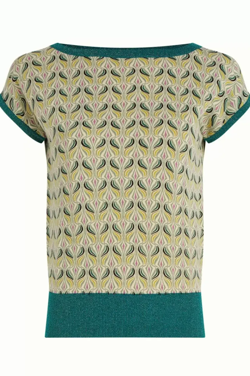 King Louie Tops & Shirts<Boatneck Top La Sape Antique Green