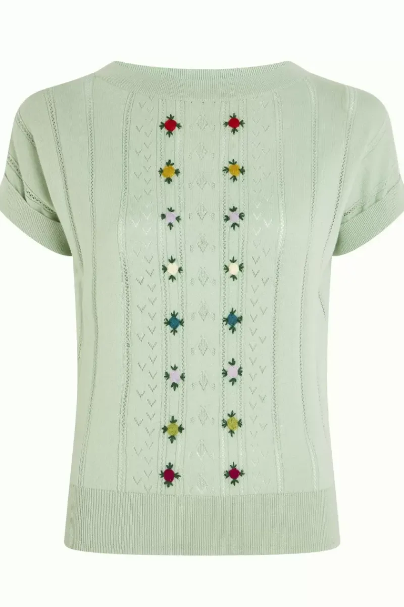 King Louie Tops & Shirts<Boatneck Top Orchid Foam Green