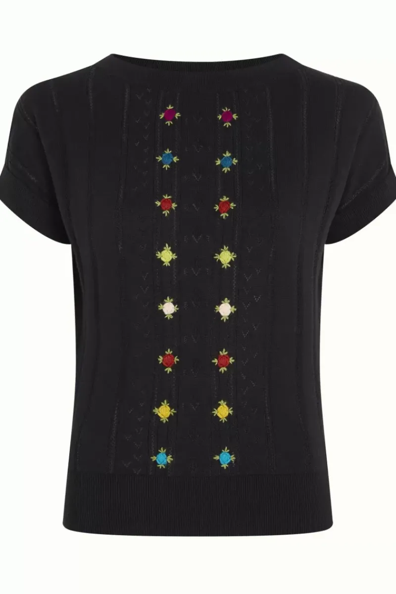 King Louie Tops & Shirts<Boatneck Top Orchid Black
