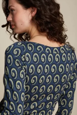 King Louie Tops & Shirts<Boatneck Top Paloma Denim Blue