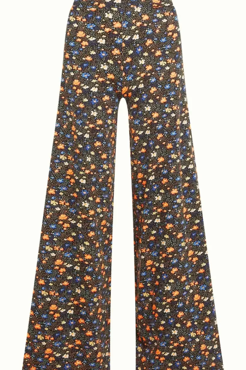 King Louie Broeken<Border Palazzo Pants Lopez Black