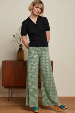 King Louie Broeken<Border Palazzo Pants Vegas Black