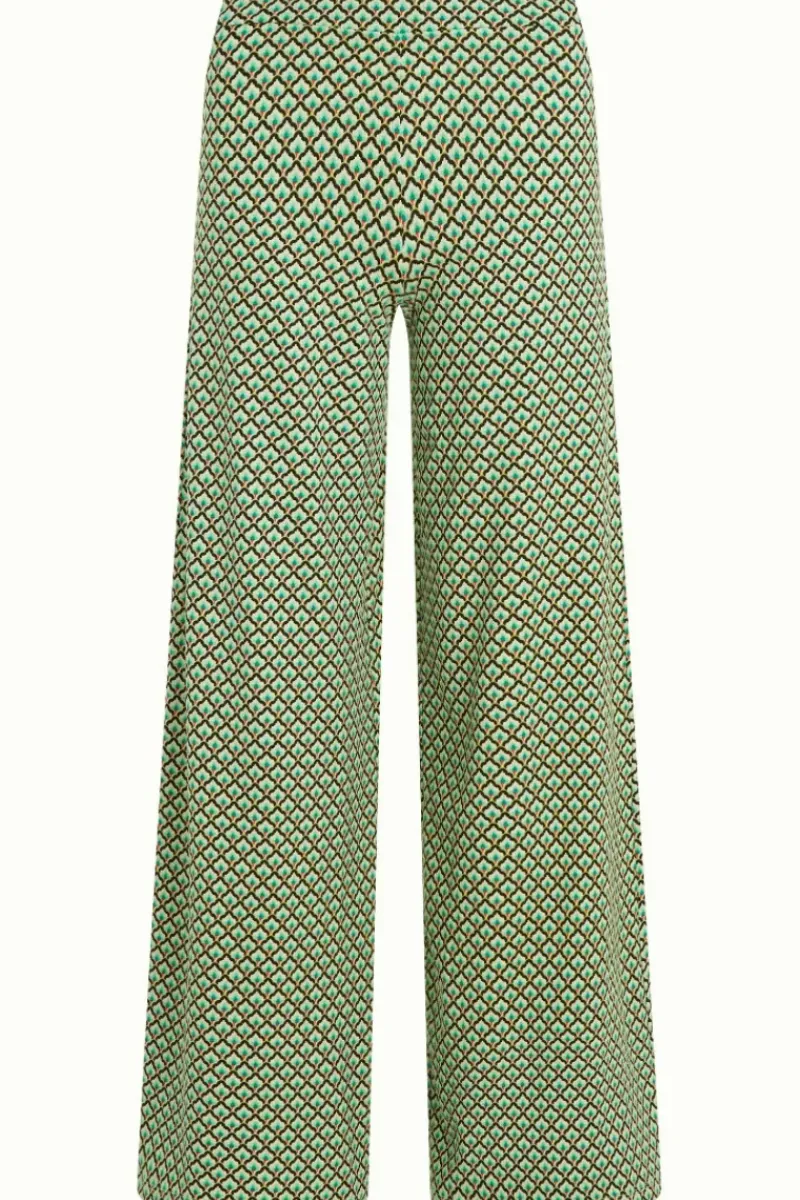 King Louie Broeken<Border Palazzo Pants Vegas Black