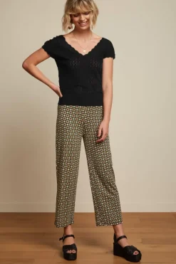 King Louie Broeken<Border Pants Tortola Jade Green