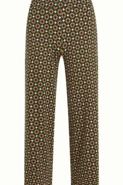King Louie Broeken<Border Pants Tortola Jade Green