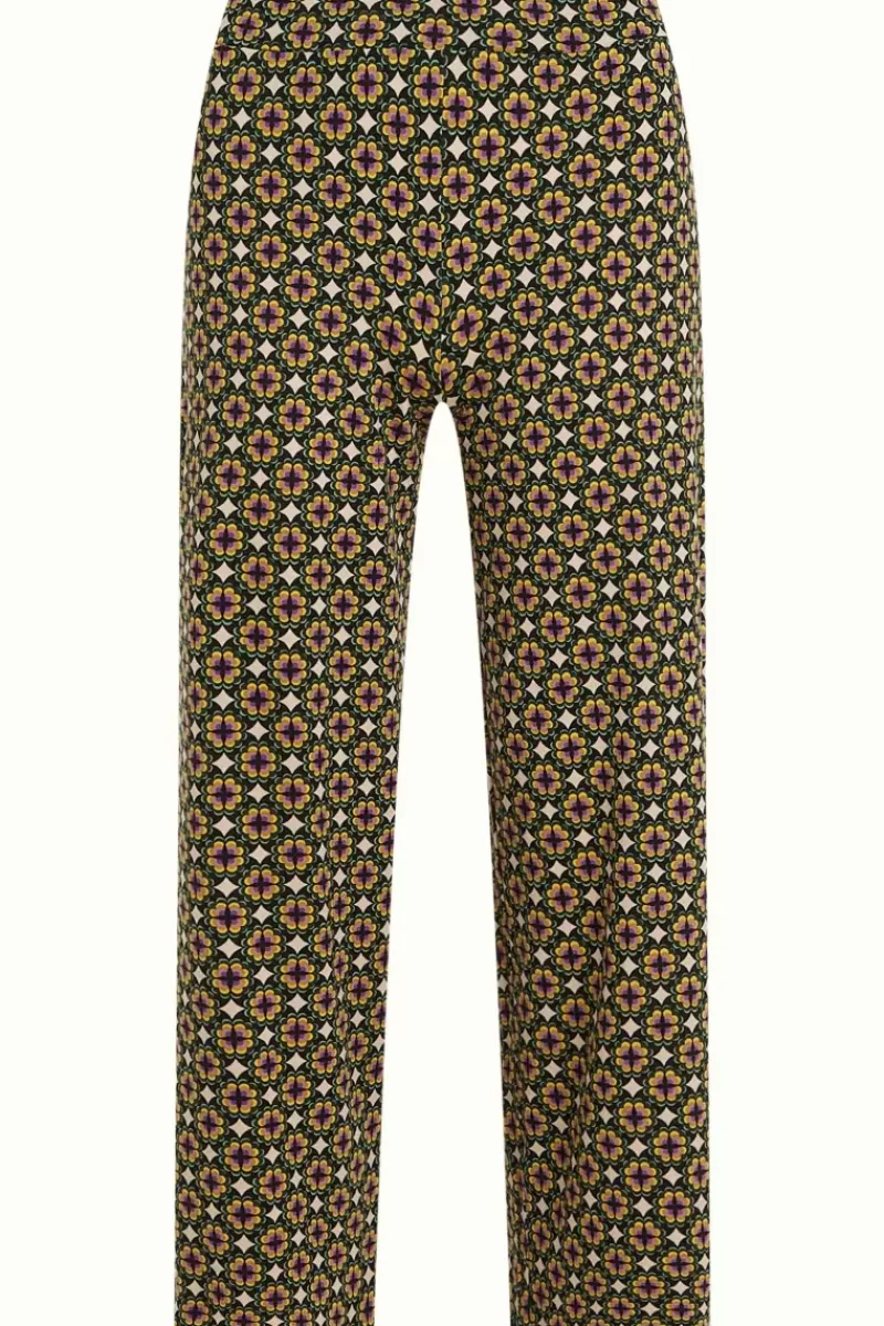 King Louie Broeken<Border Pants Tortola Jade Green