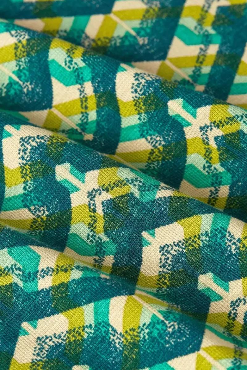 King Louie Rokken<Border Skirt Brazza Jasper Green