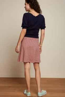 King Louie Rokken<Border Skirt Callaloo Chili Red