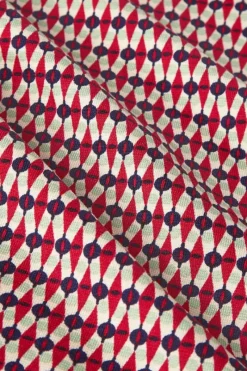 King Louie Rokken<Border Skirt Callaloo Chili Red