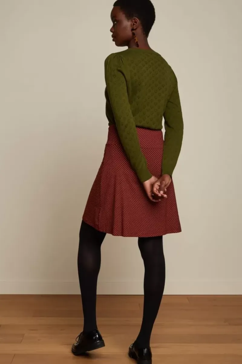 King Louie Rokken<Border Skirt Close-Up Brique Red