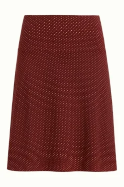 King Louie Rokken<Border Skirt Close-Up Brique Red