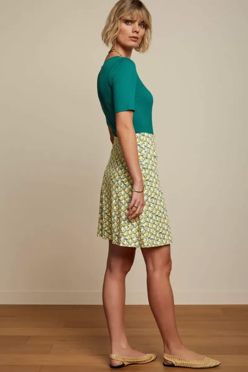 King Louie Rokken<Border Skirt Merlini Woodbine Green