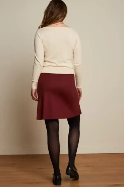King Louie Rokken<Border Skirt Milano Uni Brique Red