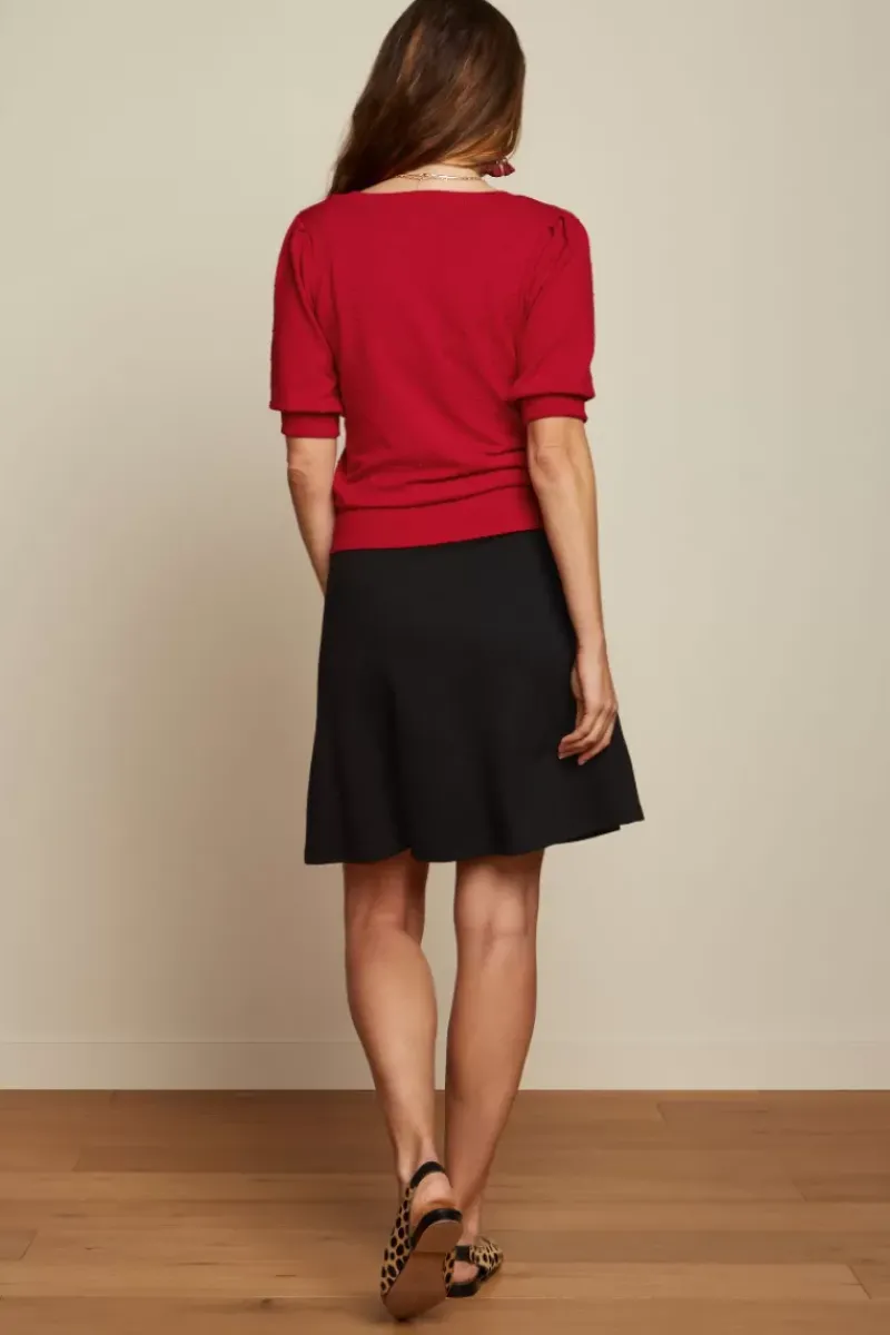 King Louie Rokken<Border Skirt Milano Uni Black