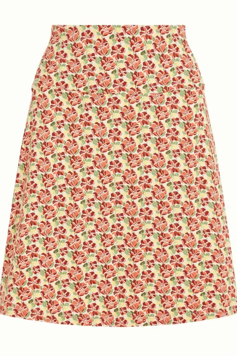 King Louie Rokken<Border Skirt Miniata Flame Orange