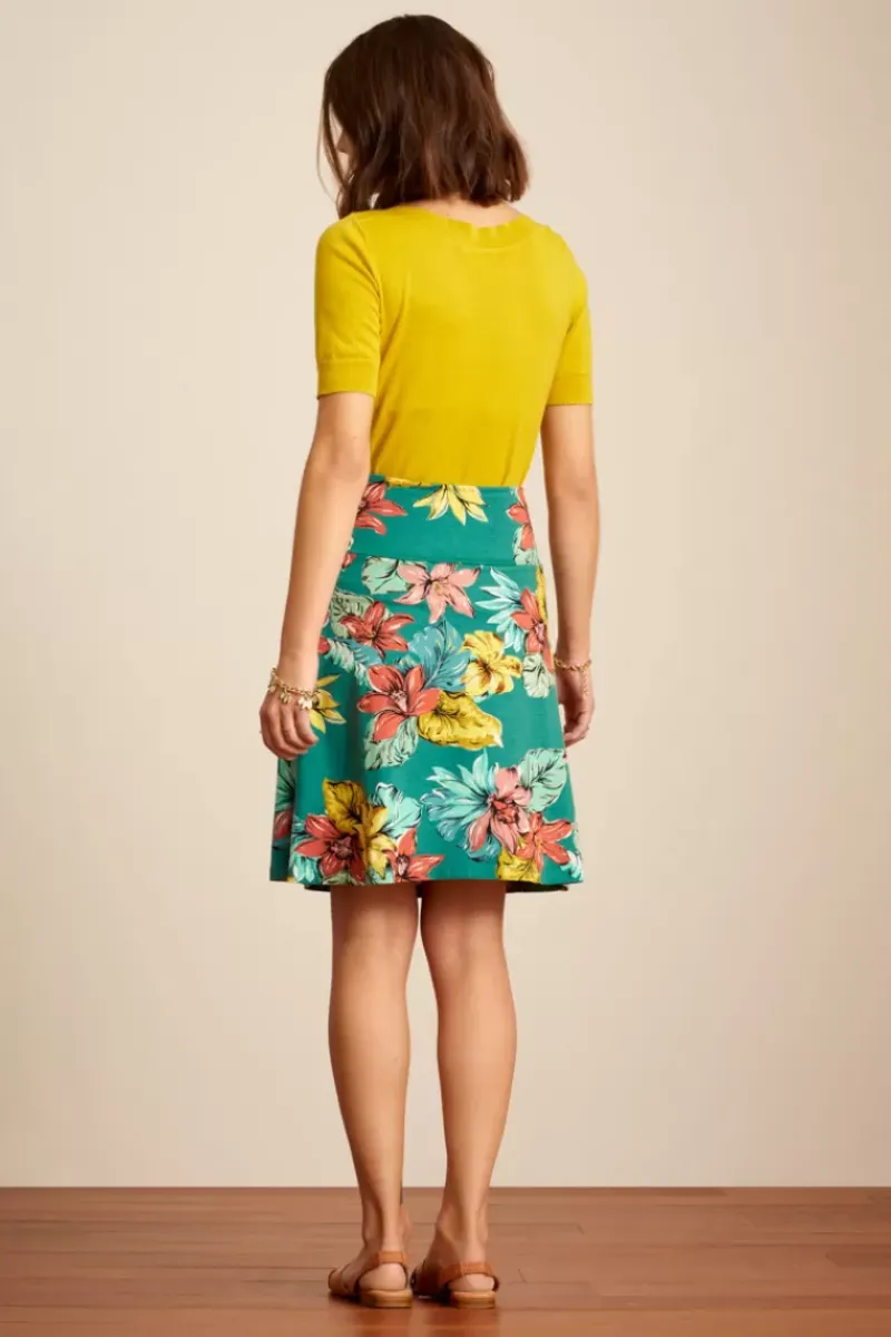 King Louie Rokken<Border Skirt Paraiso Fir Green