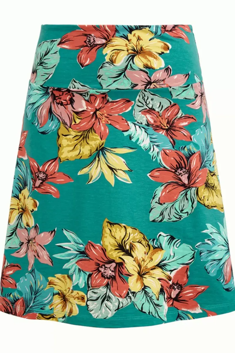 King Louie Rokken<Border Skirt Paraiso Fir Green