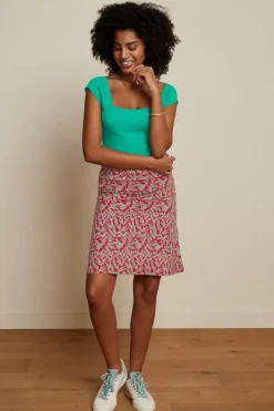 King Louie Rokken<Border Skirt Pereira Chili Red
