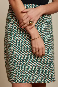 King Louie Rokken<Border Skirt Rizo Eden Green