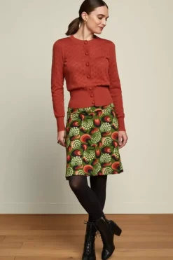 King Louie Rokken<Border Skirt The Fuzz Kale Green