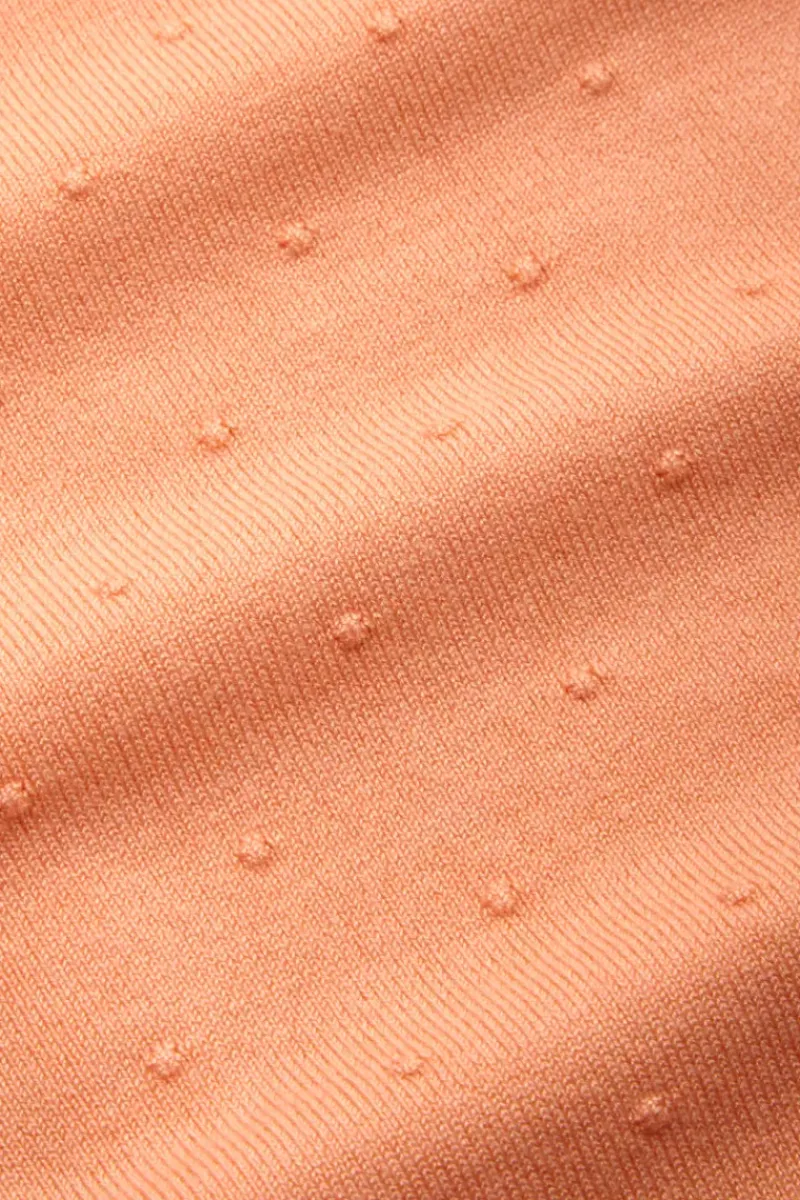 King Louie Vesten<Cardi Raglan Roundneck Droplet Papaya Pink