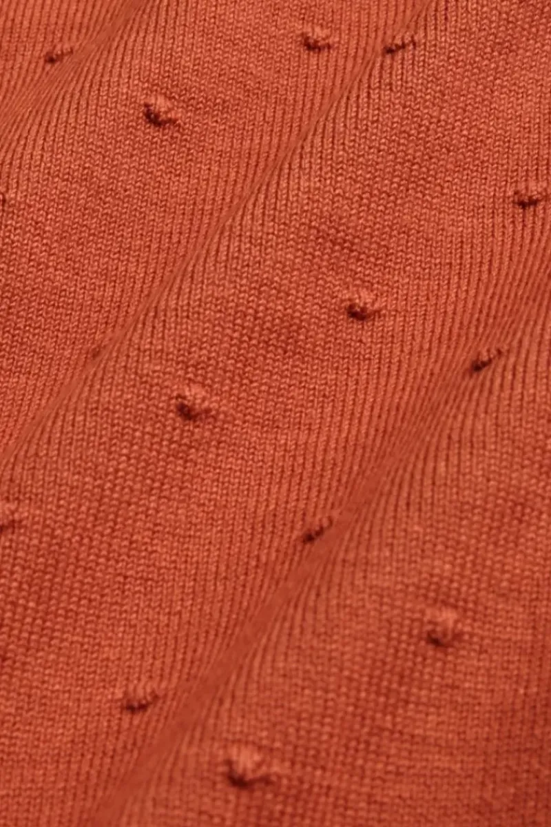 King Louie Vesten<Cardi Raglan Roundneck Droplet Clay Red