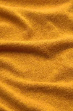 King Louie Vesten<Cardi Roundneck Cocoon Honey Yellow