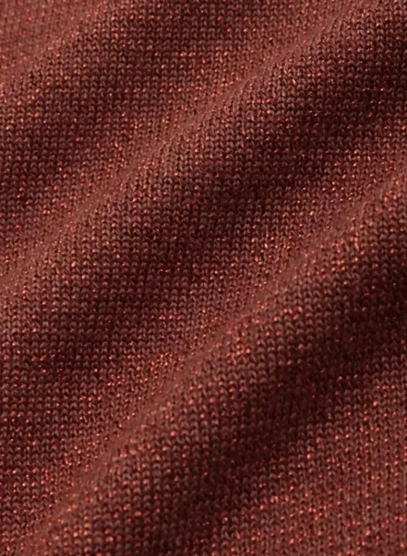 King Louie Vesten<Cardi Roundneck Organic Lapis Pecan Brown