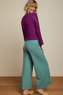 King Louie Vesten<Cardi V Bell Sleeve Herrero Sparkling Purple