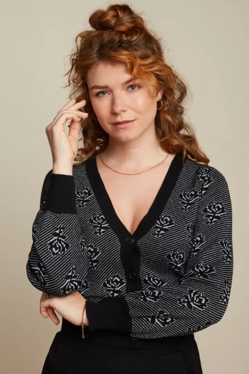 King Louie Vesten<Cardi V Bell Stellina Black