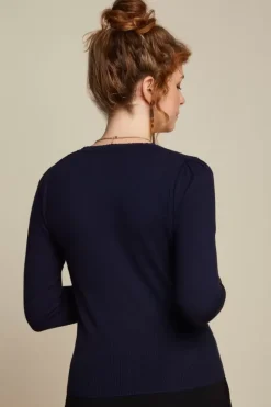 King Louie Vesten<Cardi V Cocoon Blue