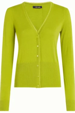 King Louie Vesten<Cardi V Cocoon Citronelle Yellow